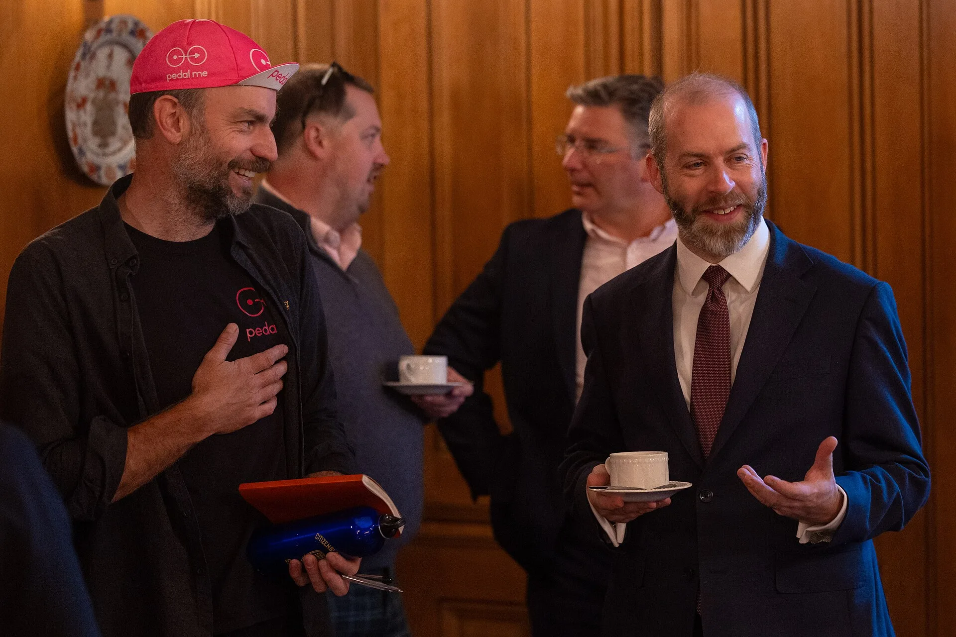 The Deputy Prime Minister Angela Rayner, together with Secretary of State for Business and Trade Jonathan Reynolds, hold a Make Work Pay Business Breakfast meeting with business leaders in 10 Downing Street