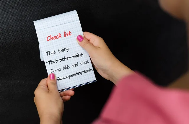 checklist, tasks, notepad, note, items, paper, priorities, organization, list, closeup, checklist, checklist, checklist, priorities, priorities, priorities, priorities, priorities. Why creator contracts reviews need a repeatable method before 2027