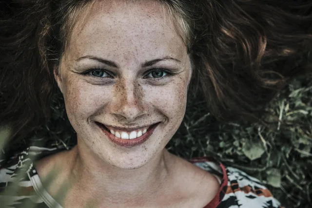woman, face, freckles, smile, smiling, happy, happiness, cheerful, young woman, beautiful, girl, model, portrait, face, face, face, face, face, smile, smile, smile, happy. Micro influencers: UK contract requirements